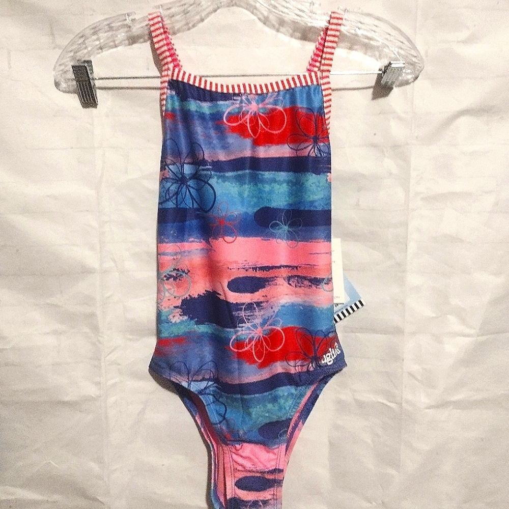 Dolfin Uglies Girl's Swimsuit Surfs Up Size 14
